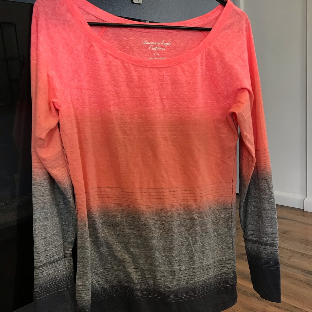 American Eagle Outfitters Long-Sleeve Top, Size L